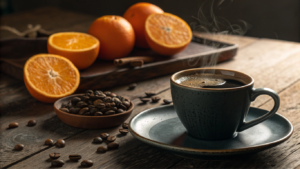 Orange-Blossom-Americano-in- Summer-Coffee-Flavors
