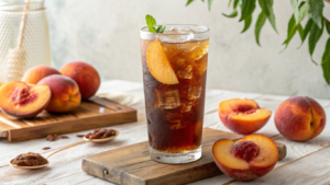 Peach-Yuzu-Espresso-Tonic-in- Summer-Coffee-Flavors